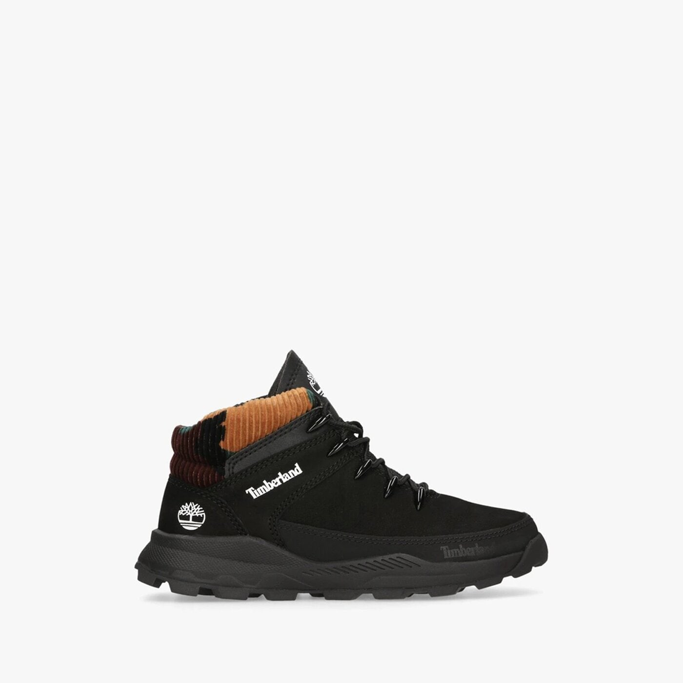 Dziecięce buty outdoor / trekkingowe TIMBERLAND BROOKLYN EURO SPRINT tb0a2gvh0011 kolor czarny