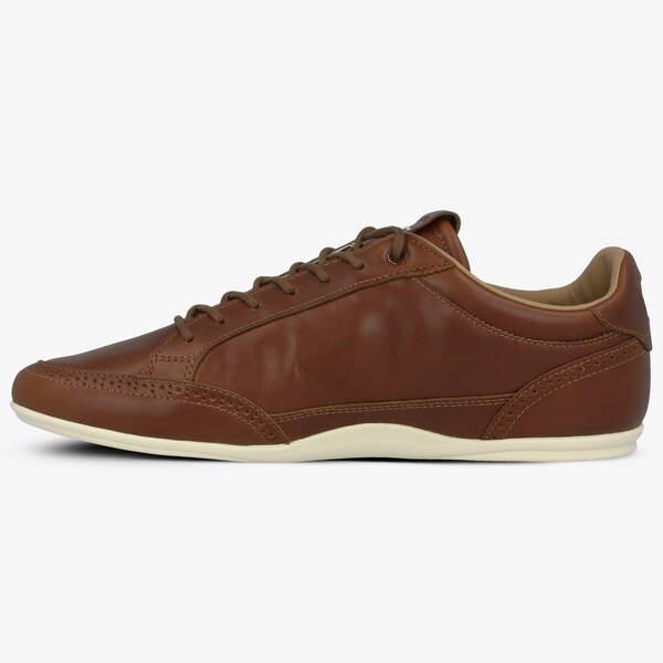Męskie sneakersy (buty) LACOSTE CHAYMON CLUB 319 1 CMA 738cma00202c3 kolor brązowy