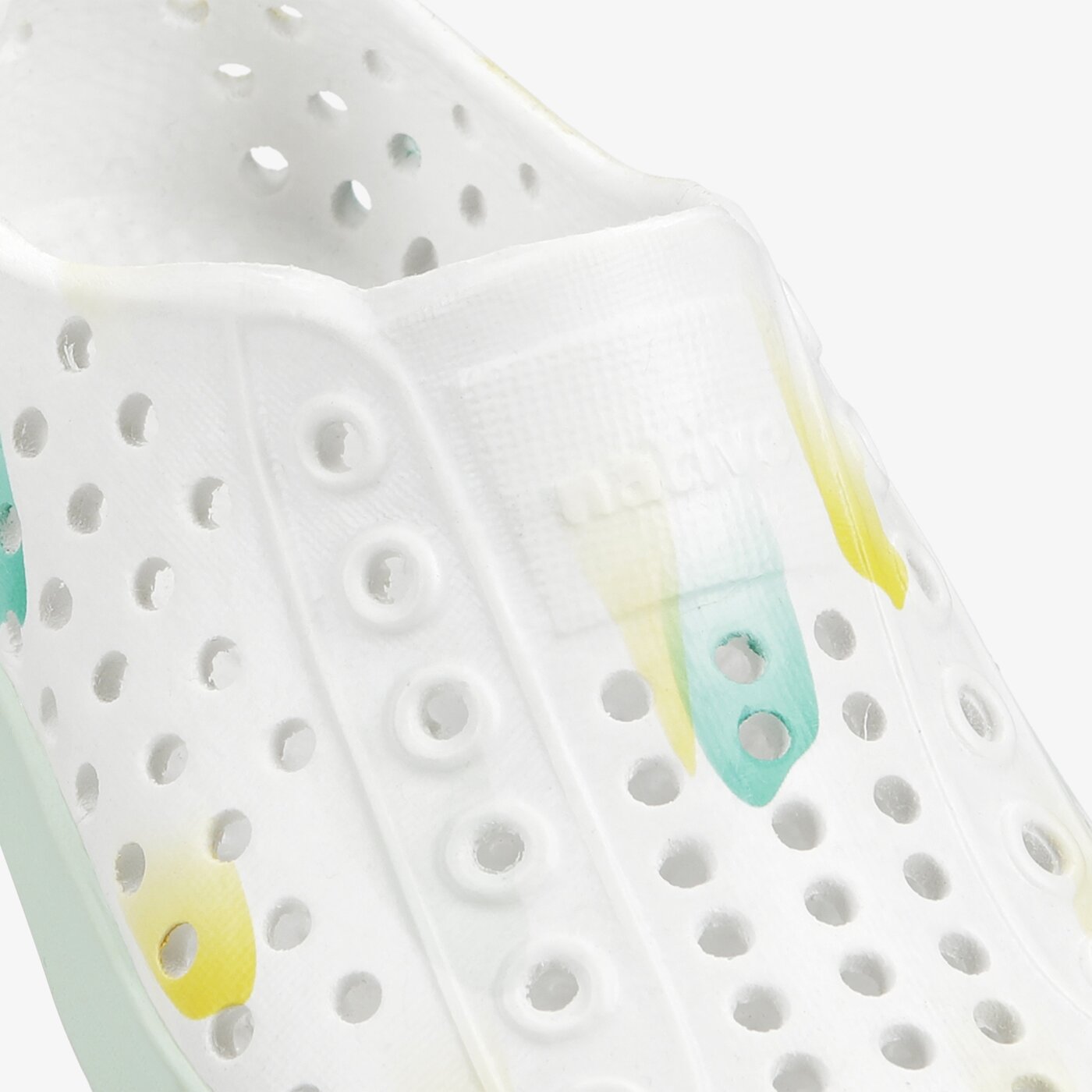 Dziecięce trampki NATIVE JEFFERSON PRINT CHILD 13100101-8962 kolor biały