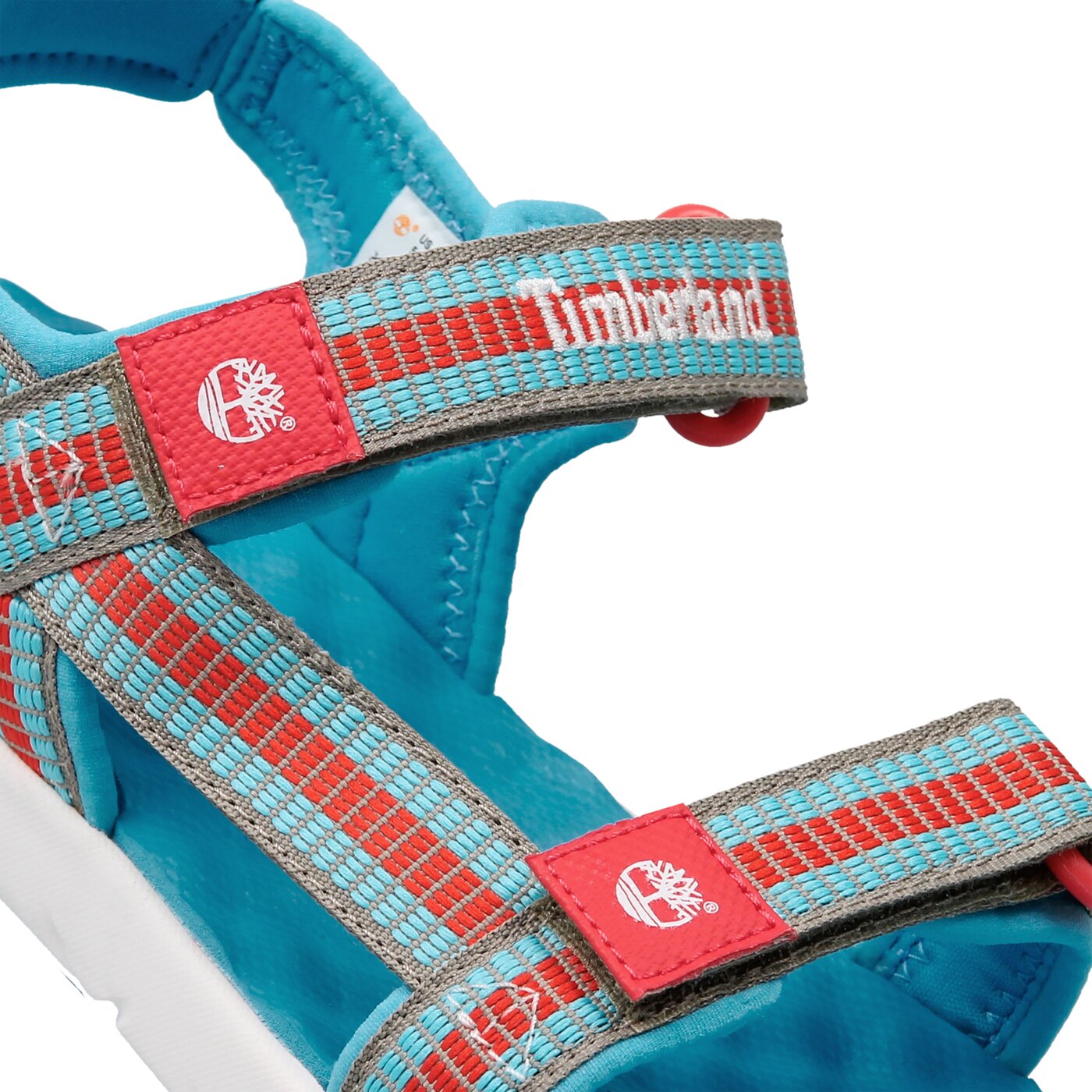 Dziecięce sandały / klapki TIMBERLAND PERKINS ROW WEBBING SNDL a1put kolor niebieski