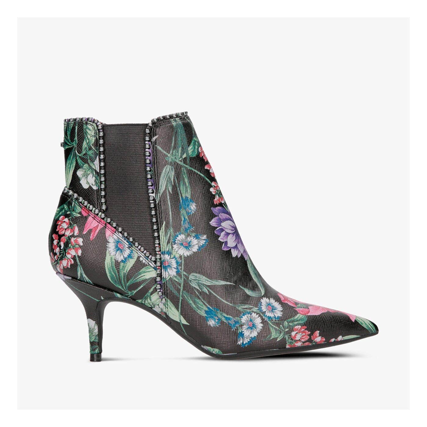 Damskie botki / sztyblety GUESS DAINTY2 flda24fap09multi kolor czarny