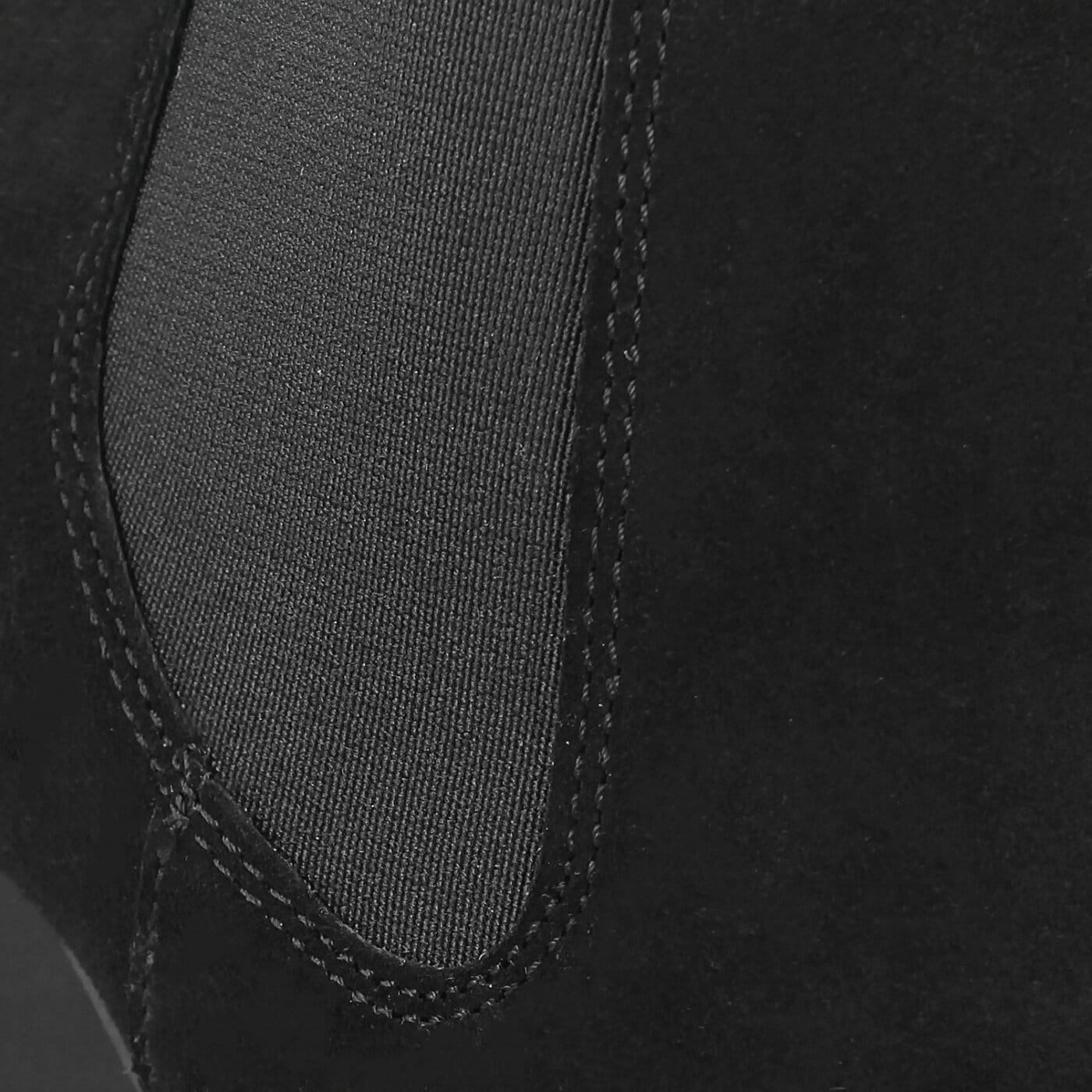 Damskie botki / sztyblety SYMBIOSIS BLAIR BOOTS ZAMSZ CZARNE 925002 kolor czarny