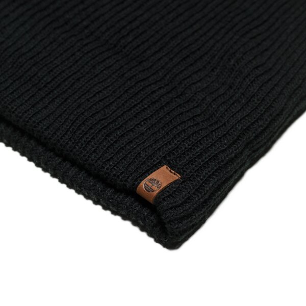 Męska czapka zimowa TIMBERLAND CZAPKA ZIMOWA MARLE D BEANIE a15i2001 kolor czarny