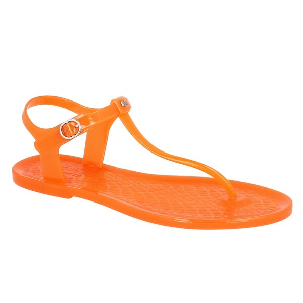 Damskie sandały LACOSTE HAMELINE 2 725srw1128099 kolor pomarańczowy