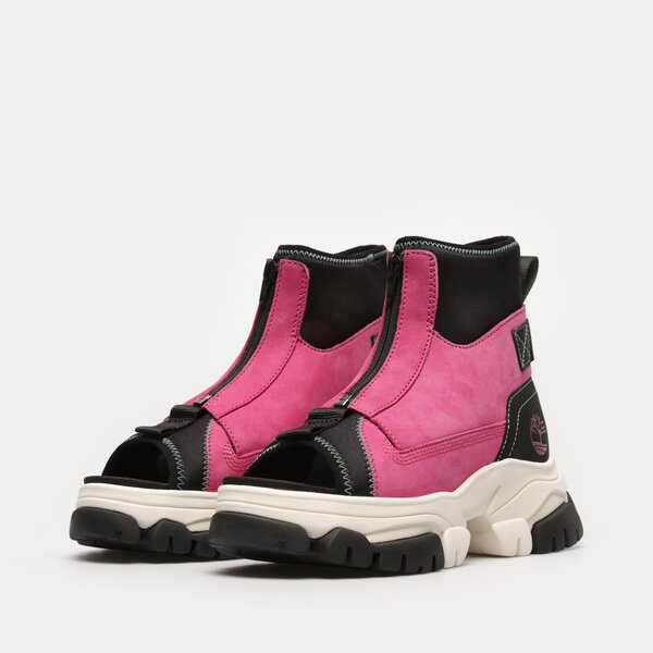 Damskie sandały TIMBERLAND ADLEY WAY SANDAL BOOT tb0a5w3ga451 kolor różowy