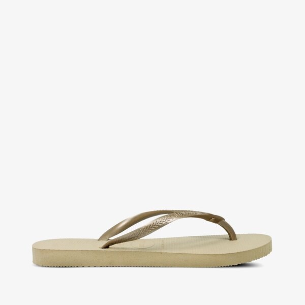 Damskie klapki HAVAIANAS SLIM CRYSTAL GLAMOUR SW 41195172719 kolor beżowy