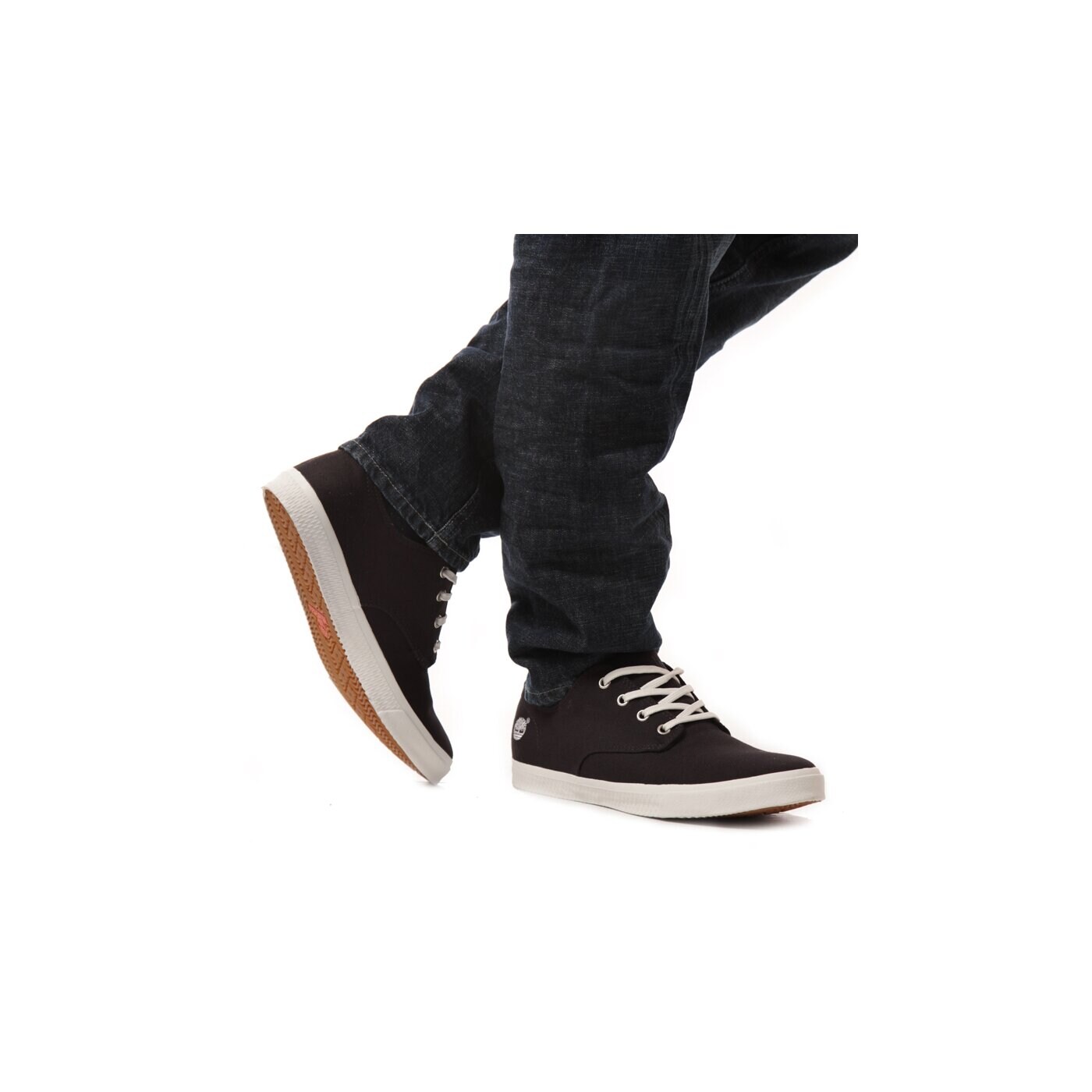 Męskie półbuty TIMBERLAND EK HOOKSET CAMP CANVAS 4 EYE 9319b kolor czarny