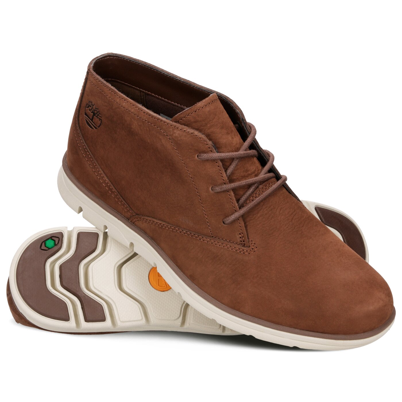 Męskie buty za kostkę TIMBERLAND BRADSTREET PT CHUKKA tb0a22pd9311 kolor brązowy