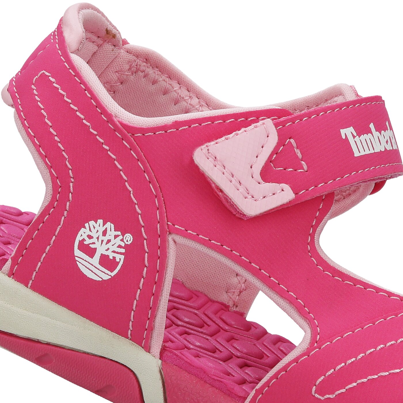 Dziecięce sandały / klapki TIMBERLAND ADVENTURE SEEKER 2 STRAP 2498a kolor różowy
