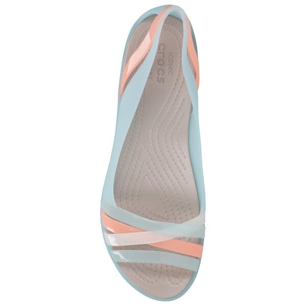 Damskie sandały CROCS ISABELLA HURACHE 2 FLAT 2049124cw kolor niebieski