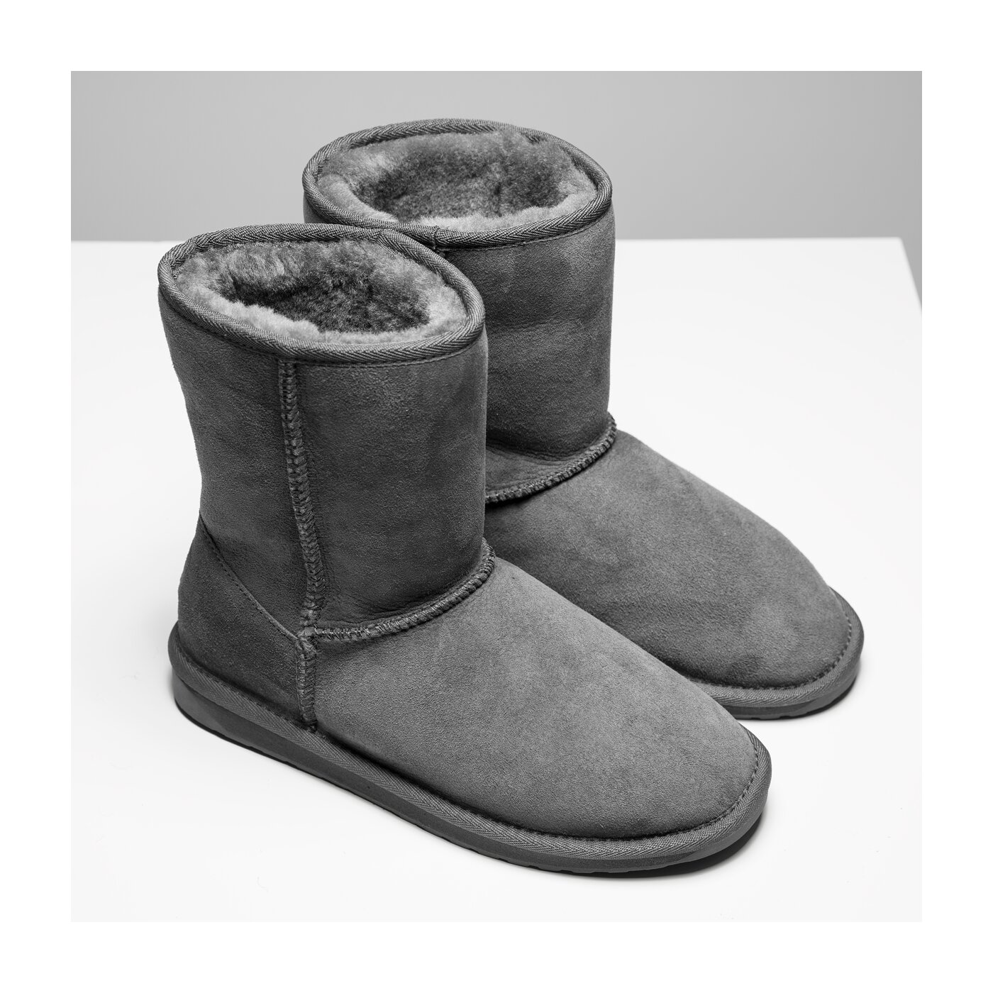 Damskie botki / sztyblety EMU STINGER LO CHACORAL w10002chacoral kolor szary