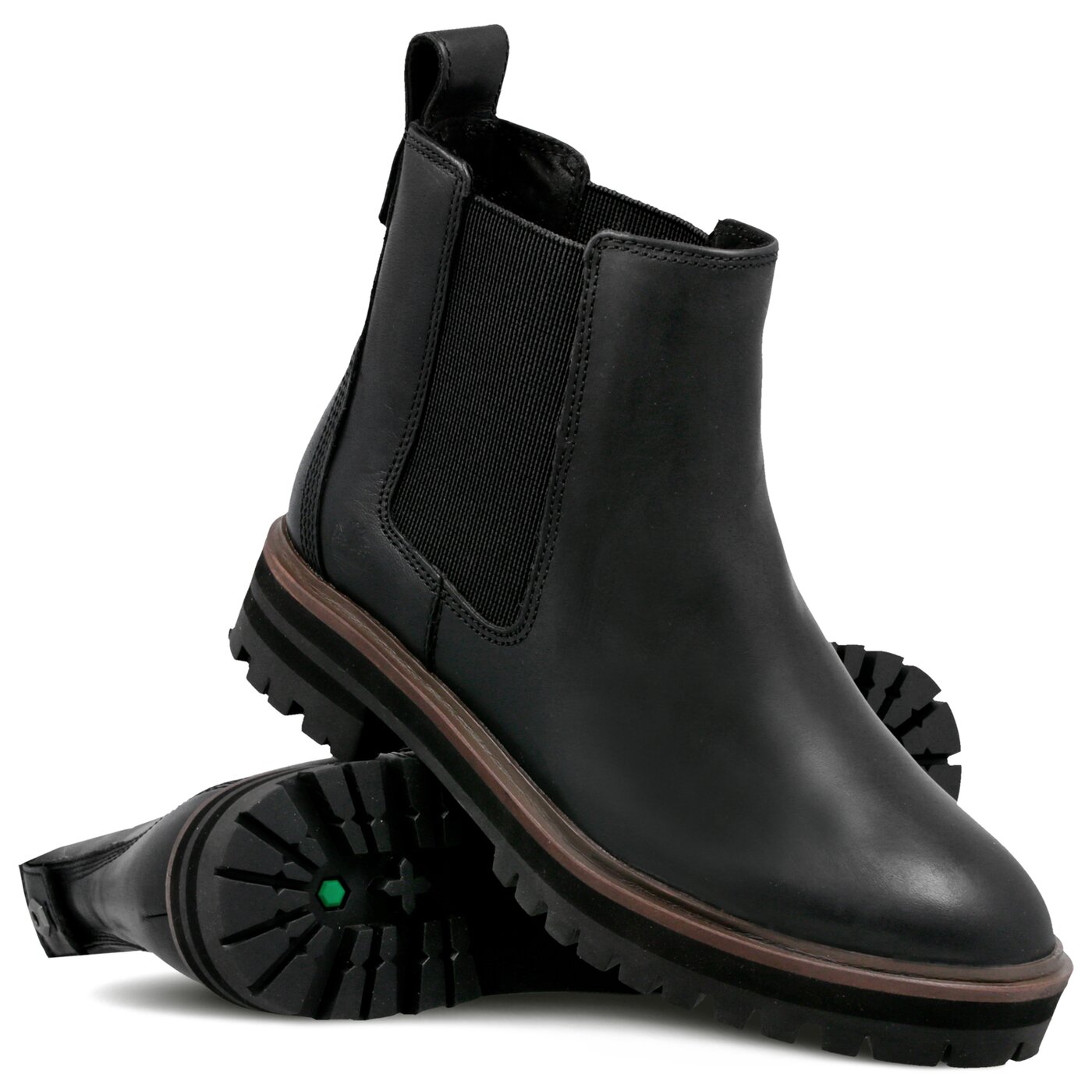 Damskie botki / sztyblety TIMBERLAND LONDON SQUARE CHELSEA tb0a1rbj0151 kolor czarny