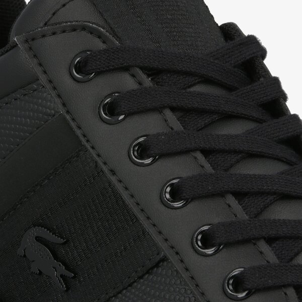 Męskie sneakersy (buty) LACOSTE CHAYMON 419 1 CMA 738cma000102h kolor czarny