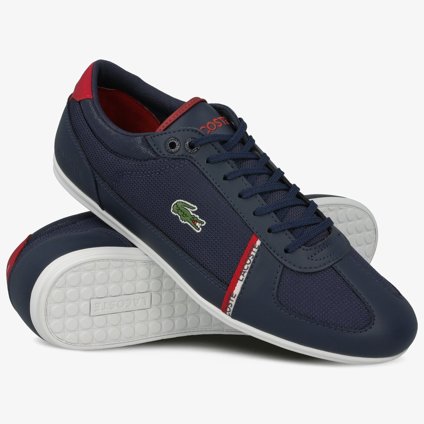 Męskie sneakersy (buty) LACOSTE EVARA SPORT 319 1 CMA 738cma0043144 kolor granatowy