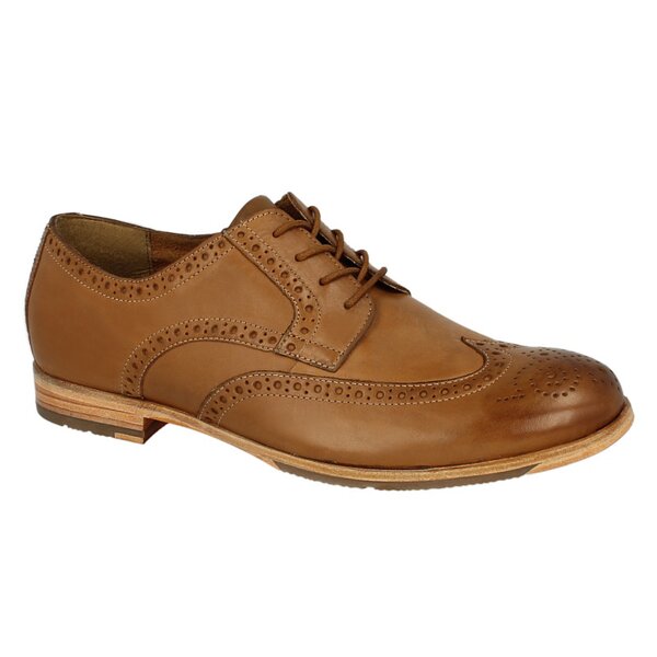 Męskie półbuty ROCKPORT CASTLETON WINGTIP v75293 kolor brązowy