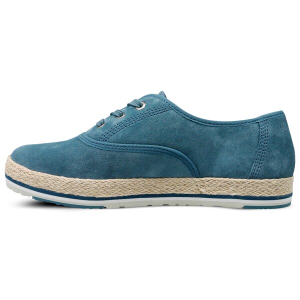 Damskie półbuty TIMBERLAND EIVISSA LEATHER SEA OXFOR a1o1s kolor niebieski