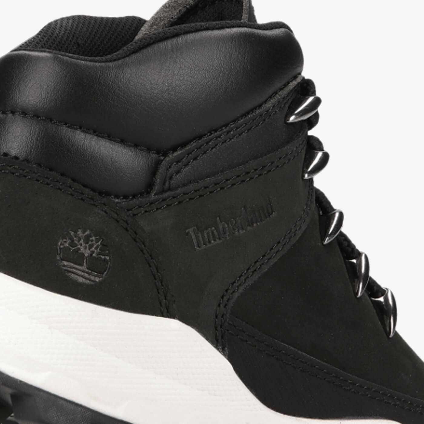 Dziecięce buty outdoor / trekkingowe TIMBERLAND BROOKLYN EURO SPRINT tb0a425g0151 kolor czarny