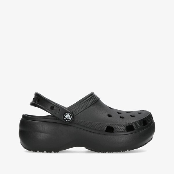 Damskie klapki CROCS CLASSIC PLATFORM CLOG W 206750001 kolor czarny