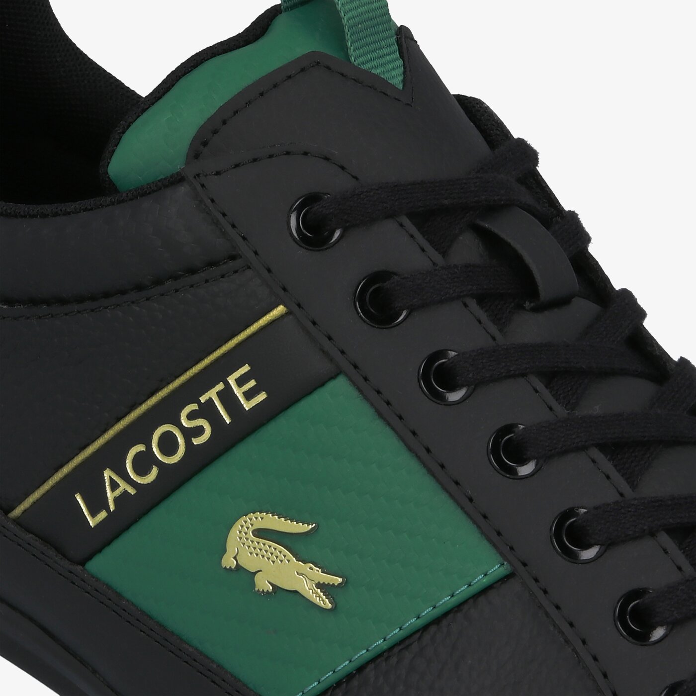 Męskie sneakersy (buty) LACOSTE CHAYMON 0120 1 CMA 740cma00431b4 kolor czarny