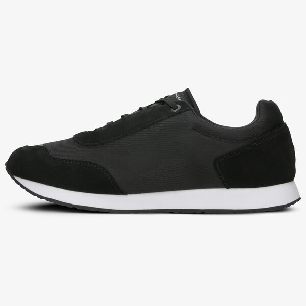 Męskie sneakersy (buty) TOMMY HILFIGER CORPORATE MIX FLAG RUNNER fm0fm02379990 kolor czarny