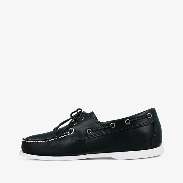 Męskie mokasyny TIMBERLAND CEDAR BAY BOAT SHOE tb0a199p4101 kolor granatowy