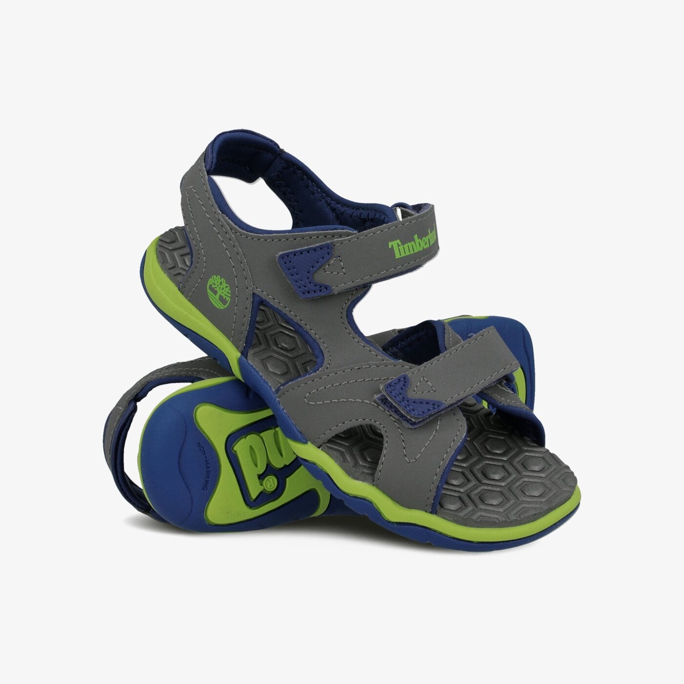 Dziecięce sandały / klapki TIMBERLAND ADVENTURE SEEKER 2 STRAP tb0a1wgg0601 kolor szary