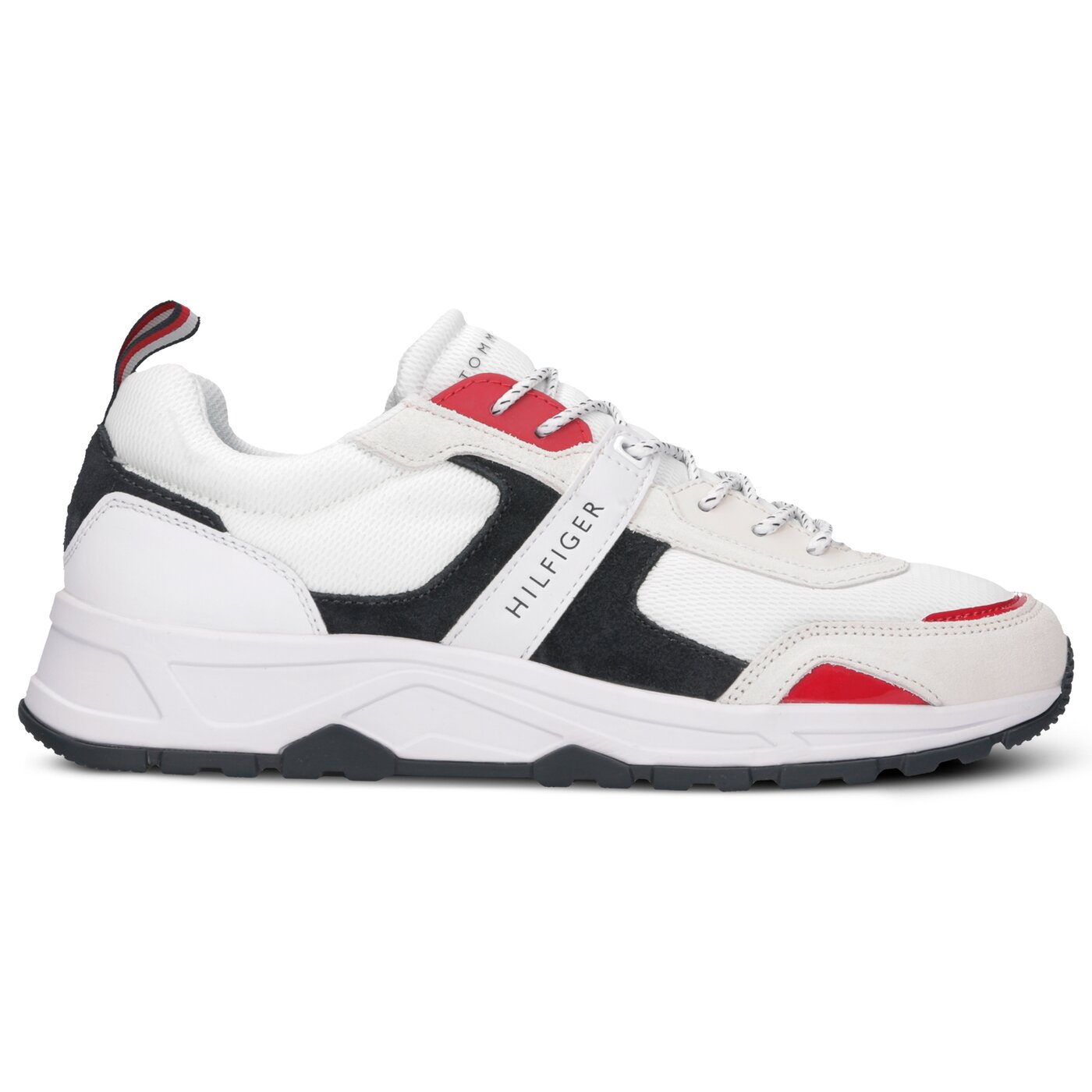 Męskie sneakersy (buty) TOMMY HILFIGER CARLO 1C3 fm0fm02027020 kolor biały