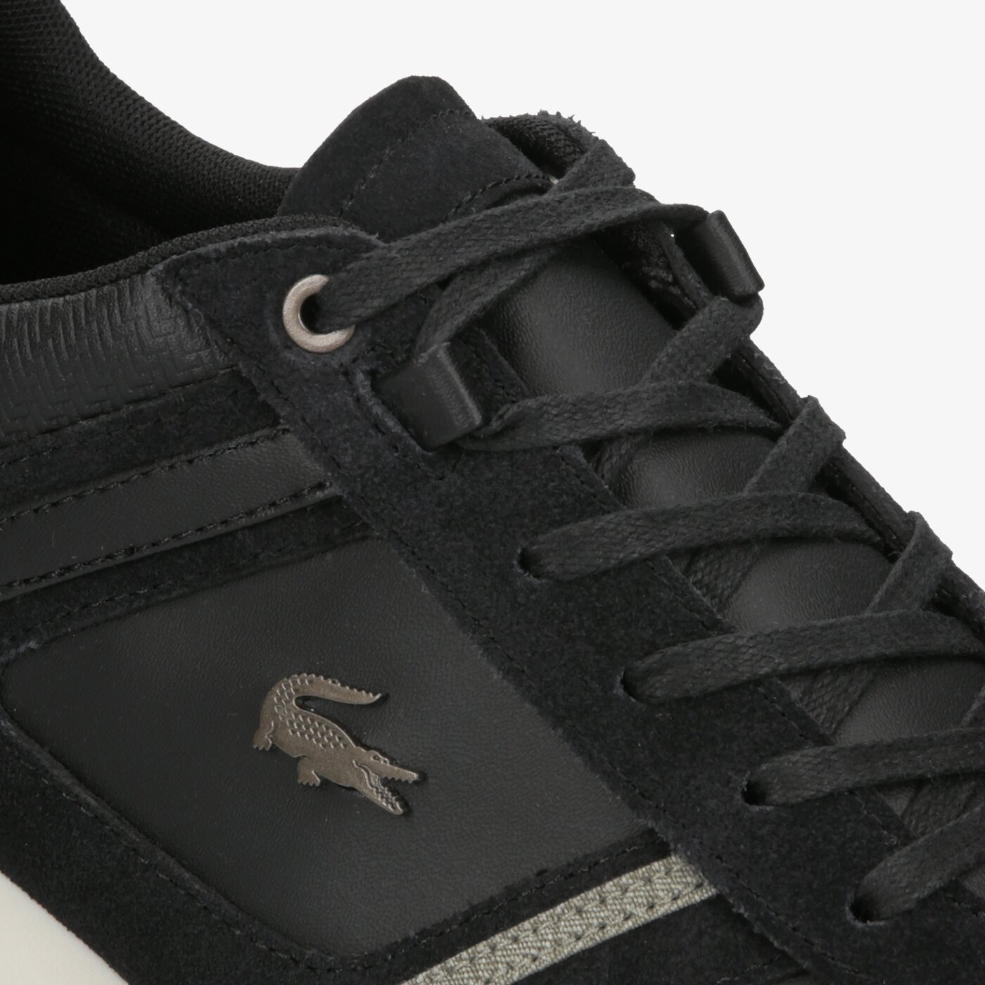 Męskie sneakersy (buty) LACOSTE MENERVA 319 1 CMA 738cma00152h5 kolor czarny