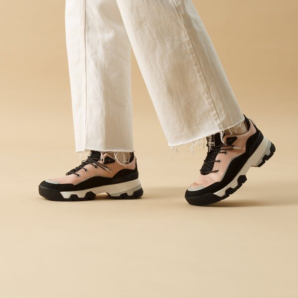 Damskie buty outdoor (trekkingowe) TIMBERLAND EURO SWIFT F/L LOW tb0a2m6v6621 kolor różowy