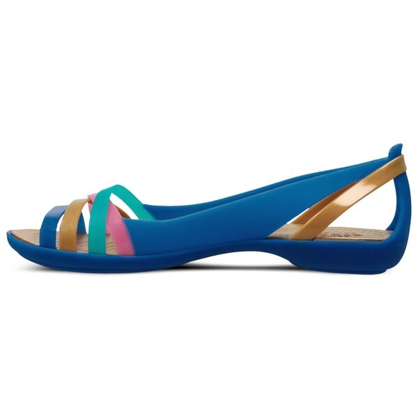 Damskie sandały CROCS ISABELLA HUARACHE 2 FLAT W 2049124ht kolor granatowy