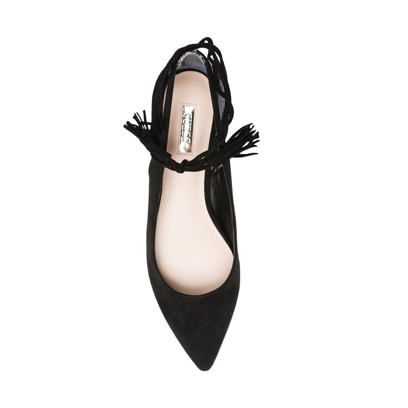 Damskie baleriny (buty) GUESS SEVITA BLACK flsev1esu02black kolor czarny