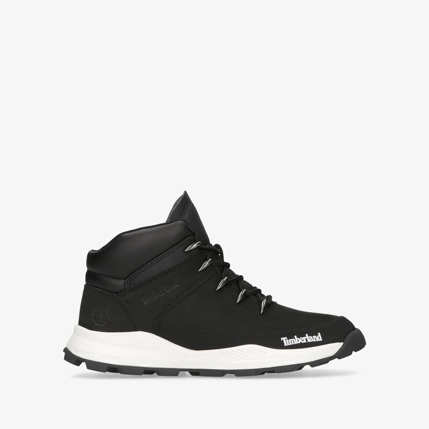 Dziecięce buty outdoor / trekkingowe TIMBERLAND BROOKLYN EURO SPRINT tb0a42540151 kolor czarny