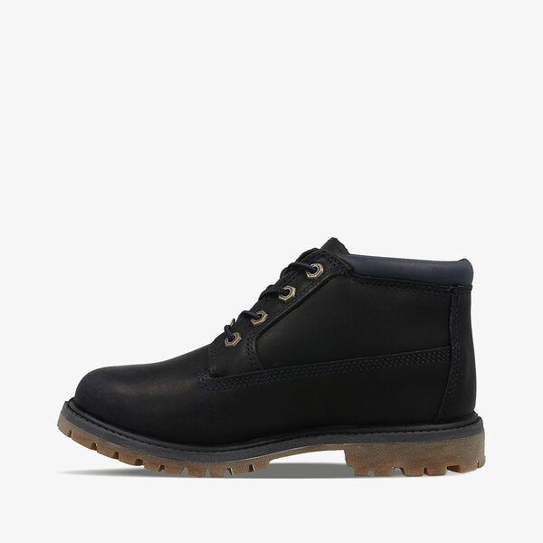 Damskie trapery TIMBERLAND NELLIE CHUKKA DOUBLE a19bk kolor granatowy