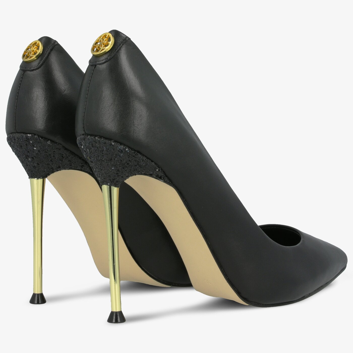 Damskie szpilki / czółenka GUESS ODELA fl8odelea08black kolor czarny