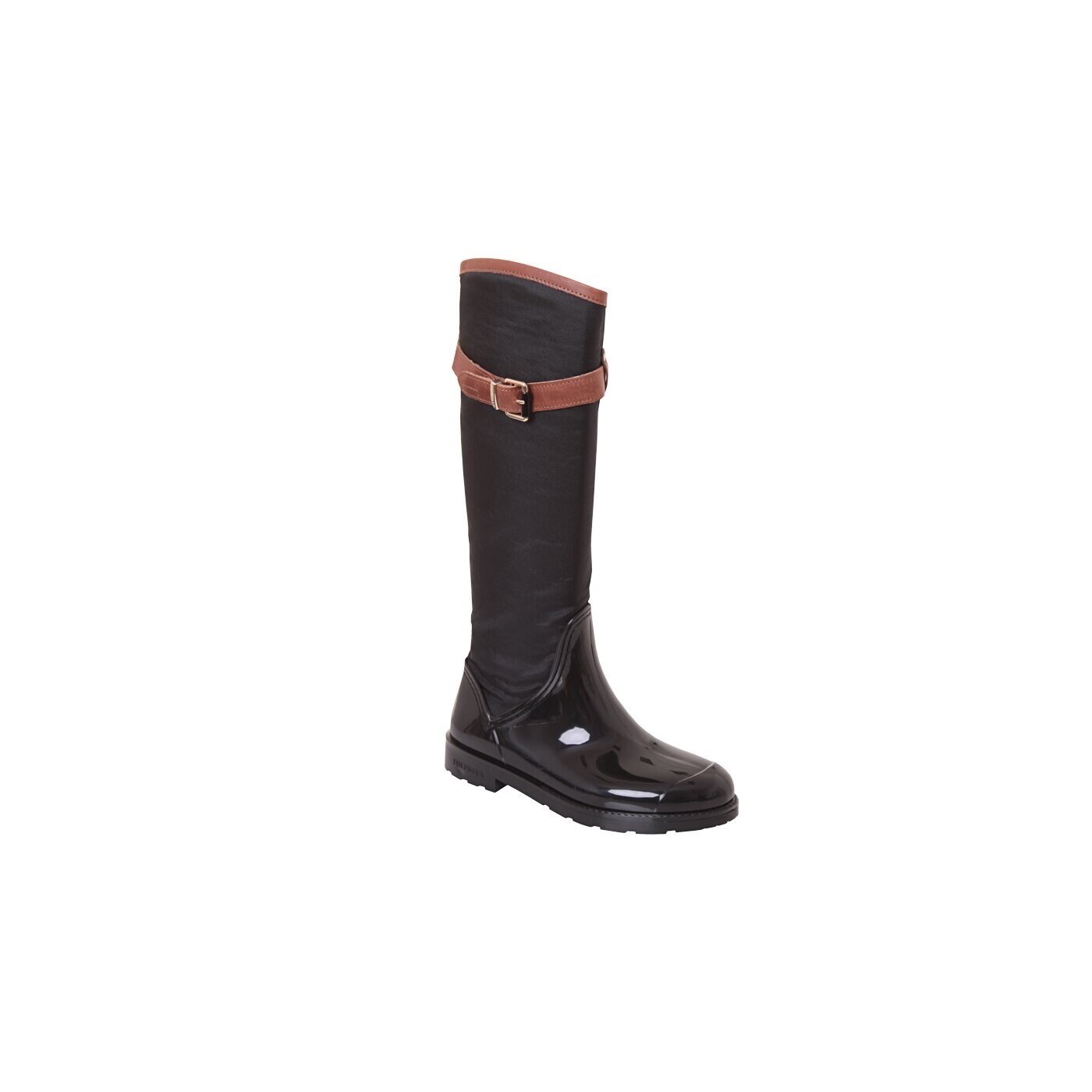 Damskie kalosze (buty gumowe) TOMMY HILFIGER OXFORD 16C  fw56817661990 kolor czarny