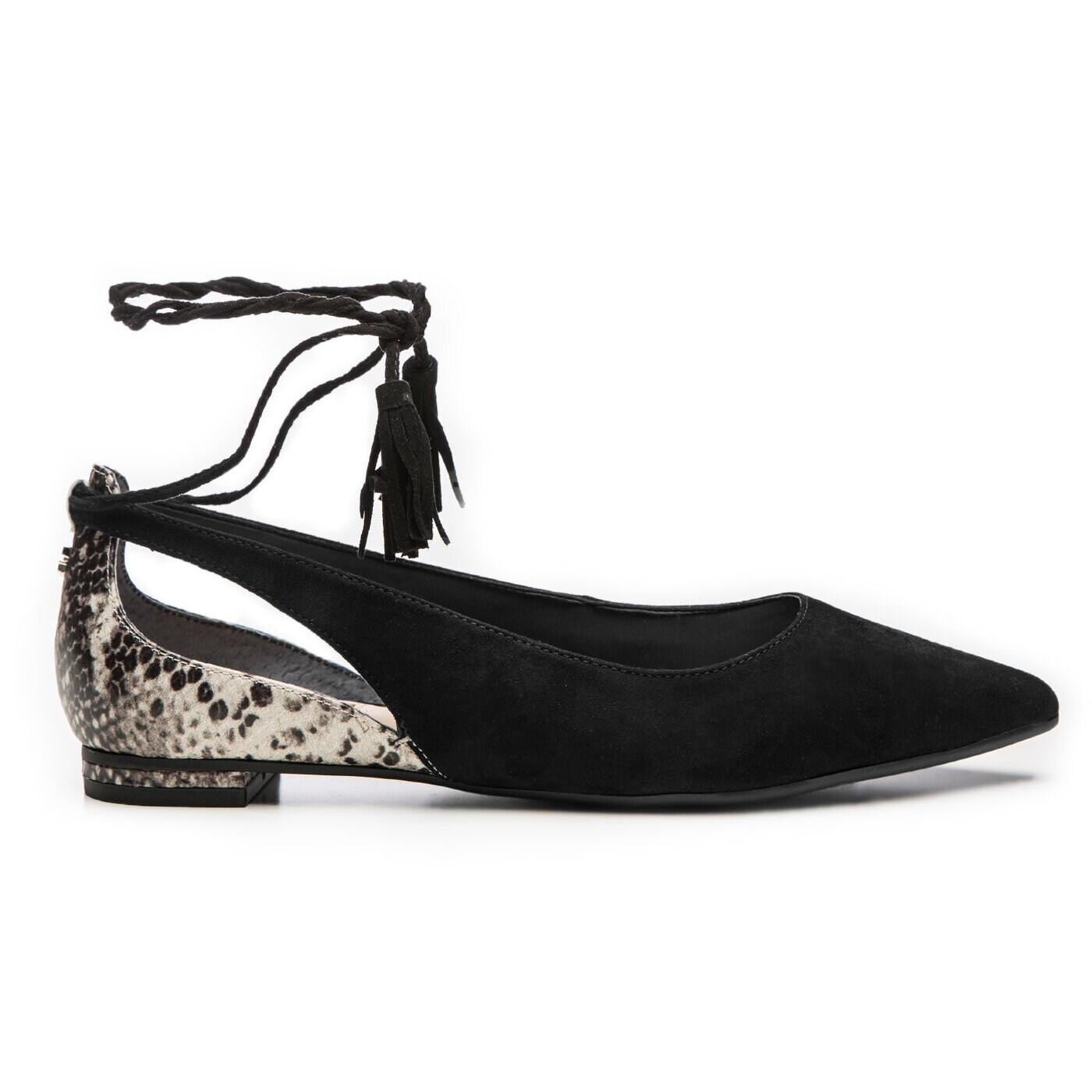 Damskie baleriny (buty) GUESS SEVITA BLACK flsev1esu02black kolor czarny