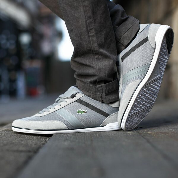 Męskie sneakersy (buty) LACOSTE GIRON 116 2 731spm0020248 kolor szary
