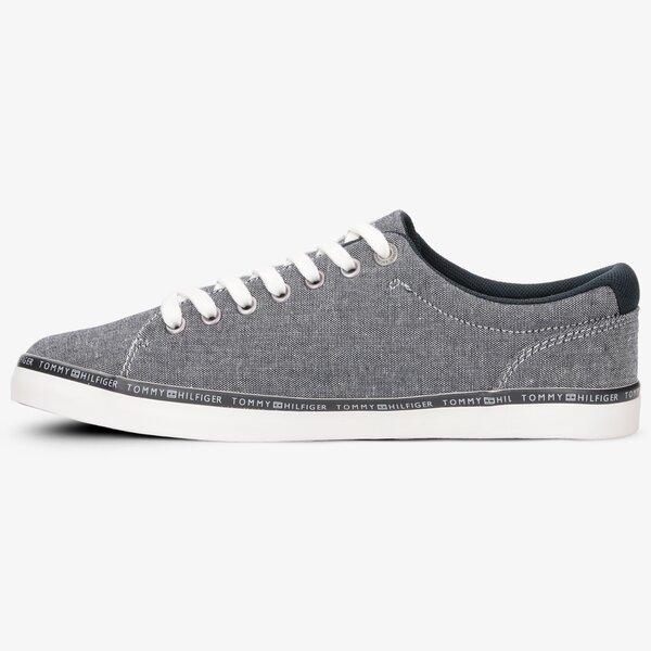 Męskie trampki TOMMY HILFIGER HARRISON 1D SUMMER CRAFT fm0fm02284403 kolor szary