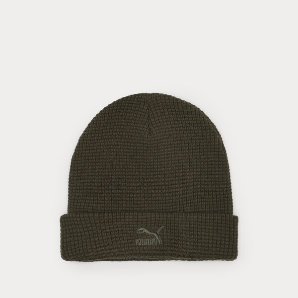 Damska czapka zimowa PUMA CZAPKA ARCHIVE MID FIT BEANIE 022848 17 kolor zielony