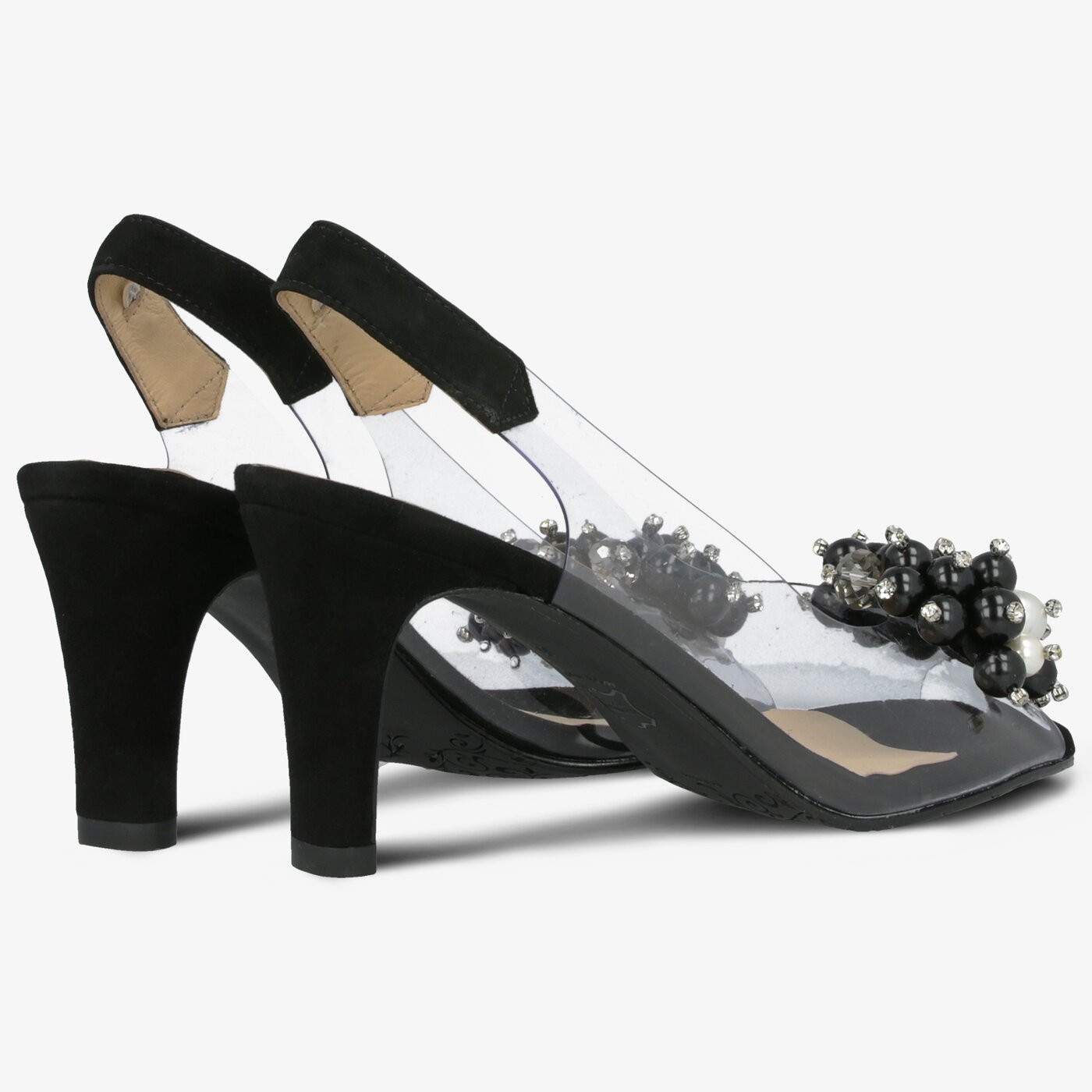 Damskie sandały SYMBIOSIS DALINDA SANDALS  sywc219001 kolor czarny