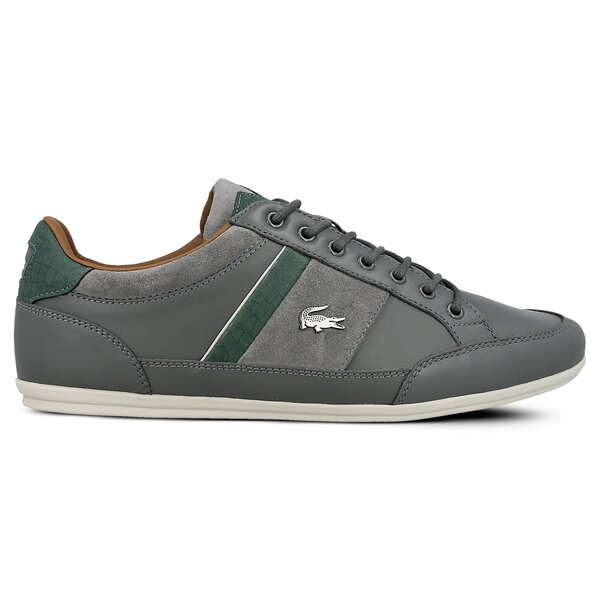 Męskie sneakersy (buty) LACOSTE CHAYMON 417 1 734cam0070248 kolor szary