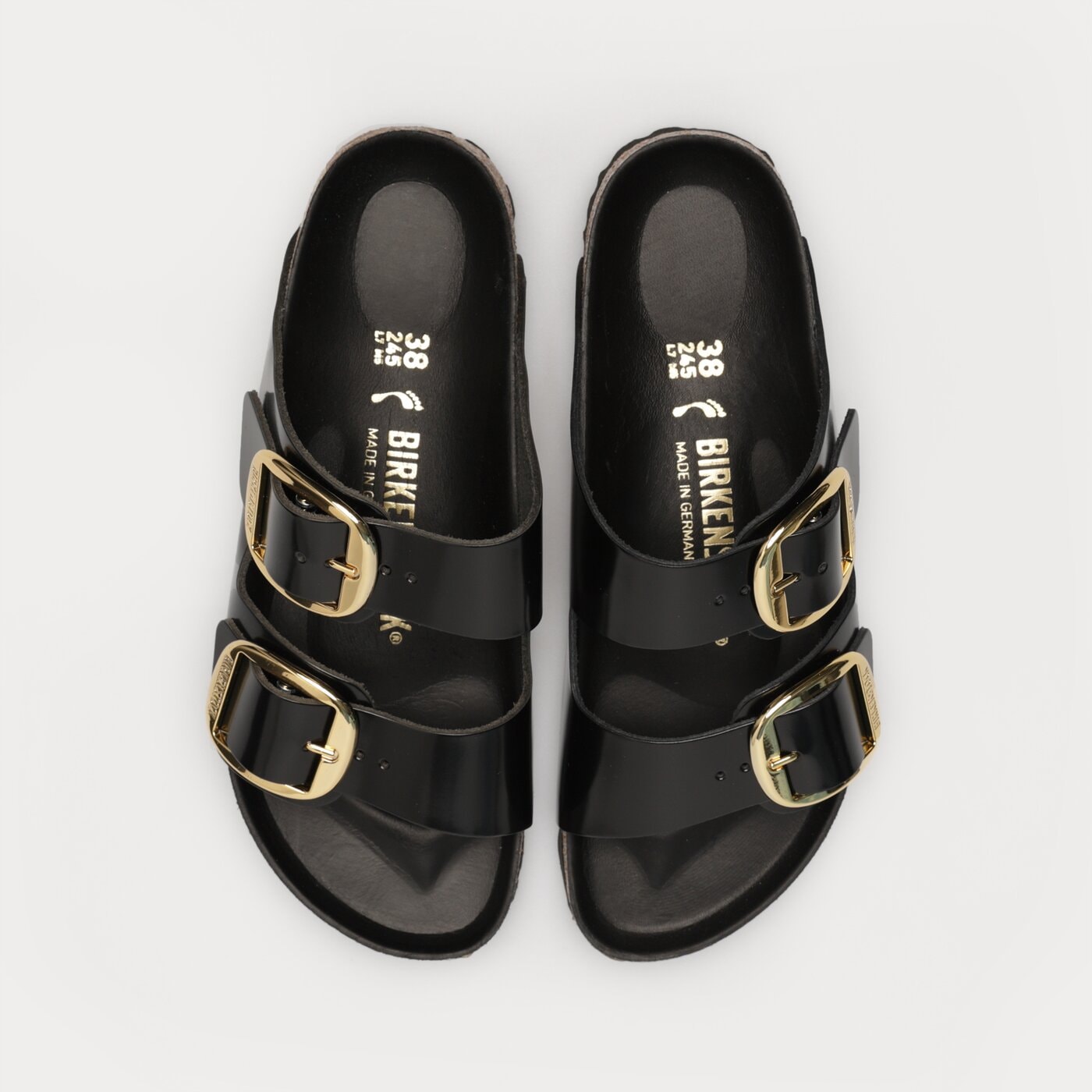 Damskie klapki BIRKENSTOCK ARIZONA BIG BUCKLE 1021476 kolor czarny