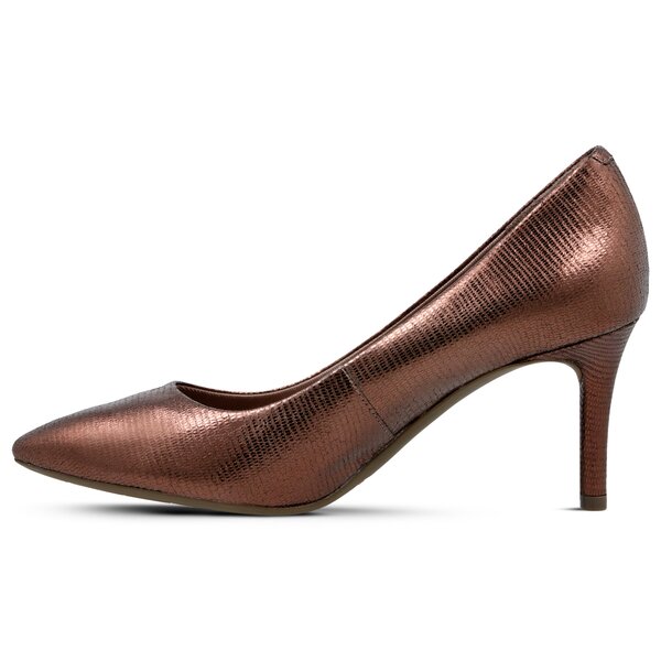Damskie szpilki / czółenka ROCKPORT TM75MMPTH PLAIN PUMP  ch2413 kolor złoty