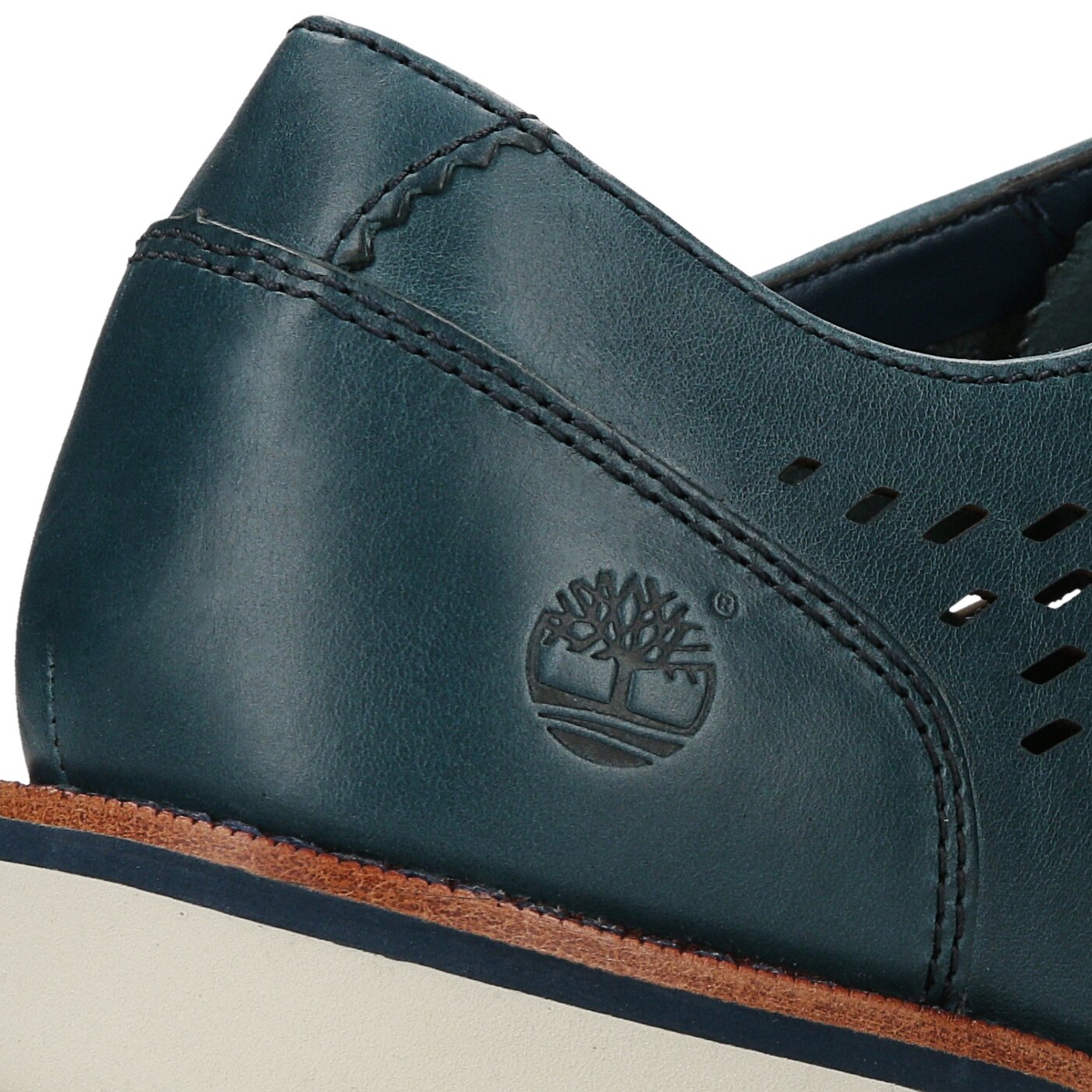 Męskie półbuty TIMBERLAND PRESTON HILLS PERF OX a19yt kolor niebieski