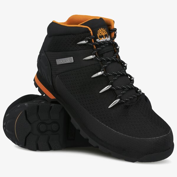 Męskie buty outdoor (trekkingowe) TIMBERLAND EURO SPRINT FABRIC WP tb0a2e1r0011 kolor czarny
