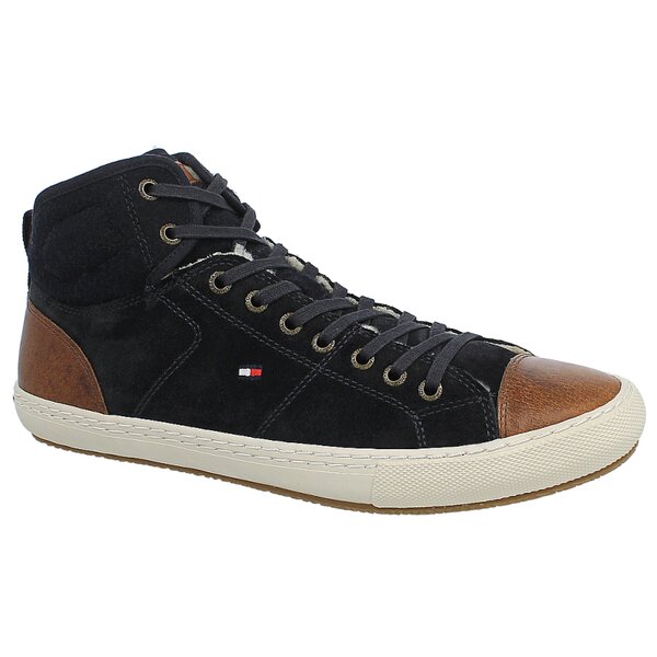 Męskie trampki TOMMY HILFIGER WALKER 4CW fm56819872403 kolor granatowy