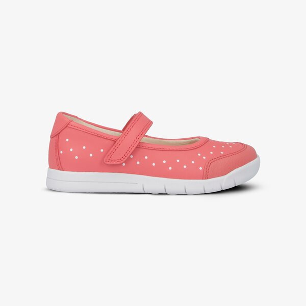 Dziecięce sandały / klapki CLARKS EMERY HALO T 26141170 kolor czerwony