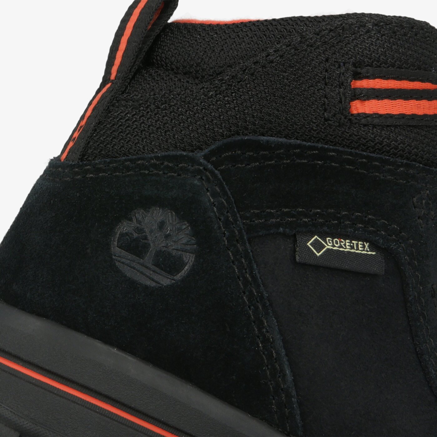 Dziecięce buty outdoor / trekkingowe TIMBERLAND CITY STOMP BUNGEE MID GTX tb0a22n40151 kolor czarny