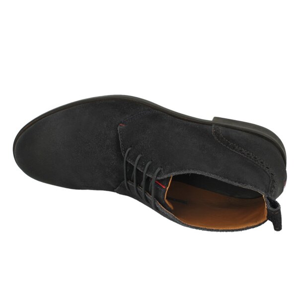 Męskie buty za kostkę TOMMY HILFIGER AARON 9B fm56815965403 kolor granatowy