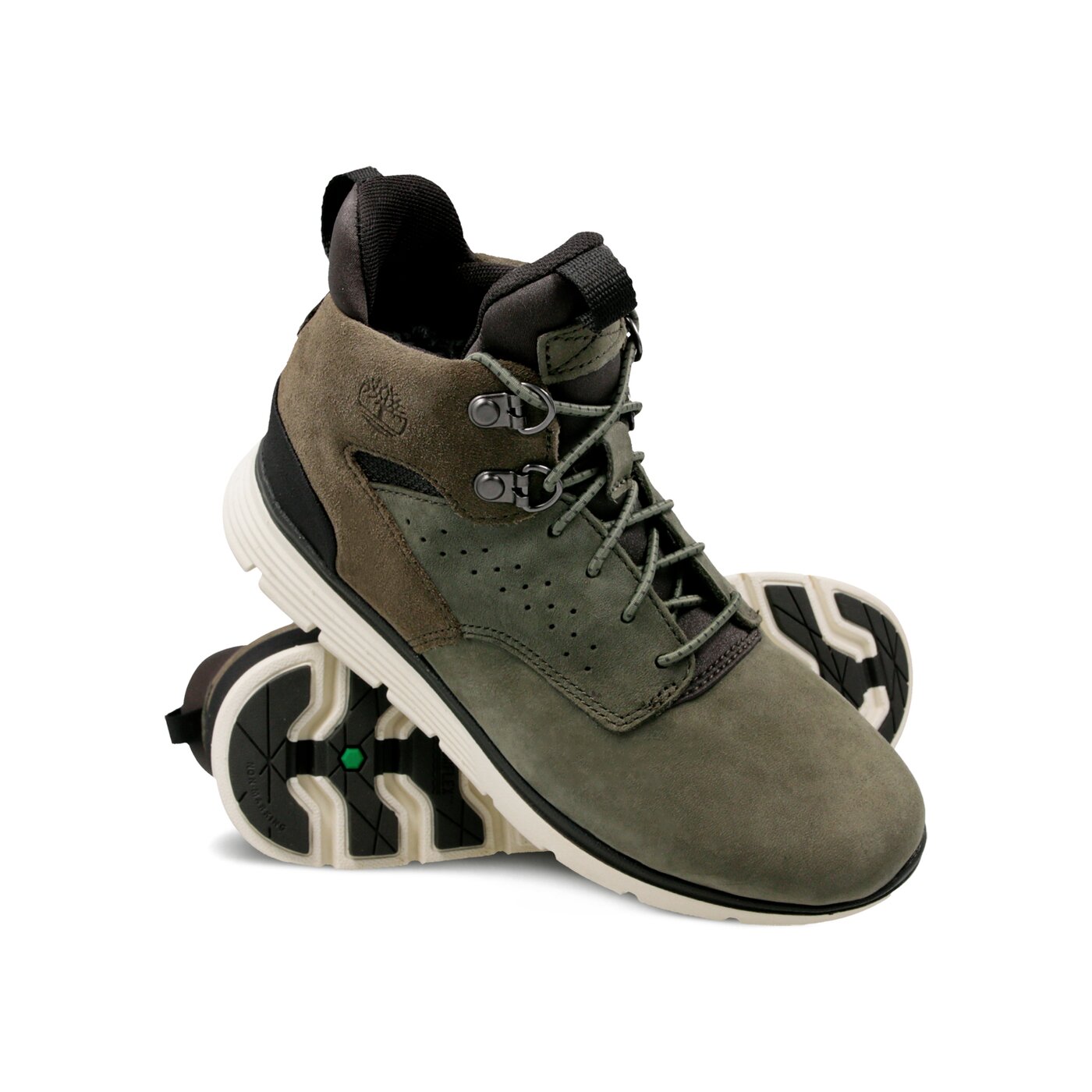 Dziecięce sneakersy (buty) TIMBERLAND KILLINGTON HIKER CHUKKA a1smw kolor zielony